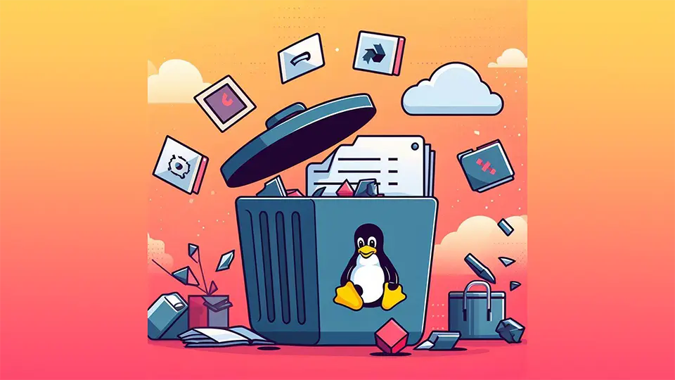 Deleting files in Linux using the rm command